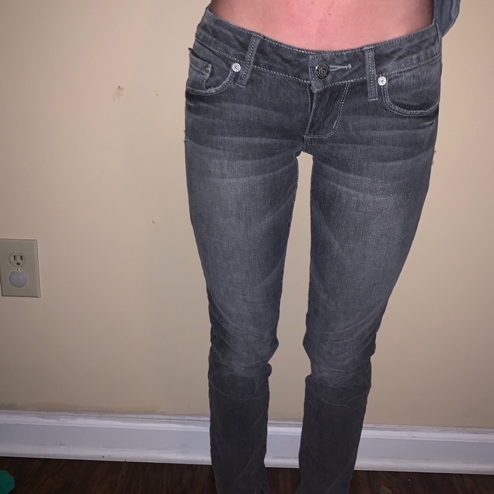 Pacsun Grey Skinny Jeans